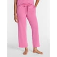 thumbnail image 1 of Joyspun Women's French Terry Knit Sleep Capri Pants, 25” Inseam, Sizes XS-3X, 1 of 6