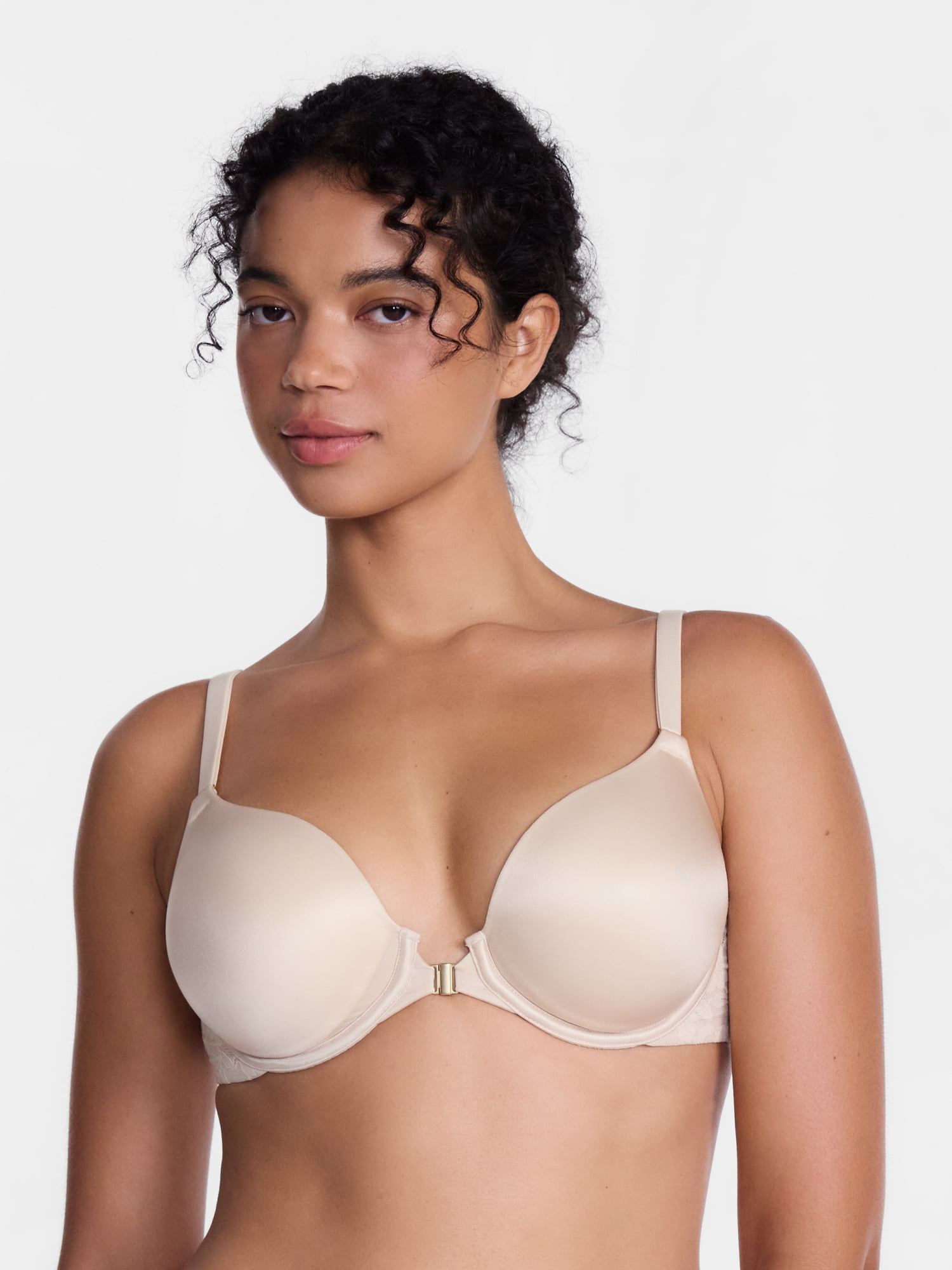Joyspun Women's Front Close T-Shirt Bra, Sizes 34B-38DDD