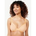 thumbnail image 1 of Joyspun Women's Full Coverage Sheer Mesh Unlined Bra, Sizes 34C to 42DD, 1 of 4
