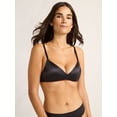 thumbnail image 1 of Joyspun Women's Glossy Shine Wireless Bra, Sizes S-XXXL, 1 of 4