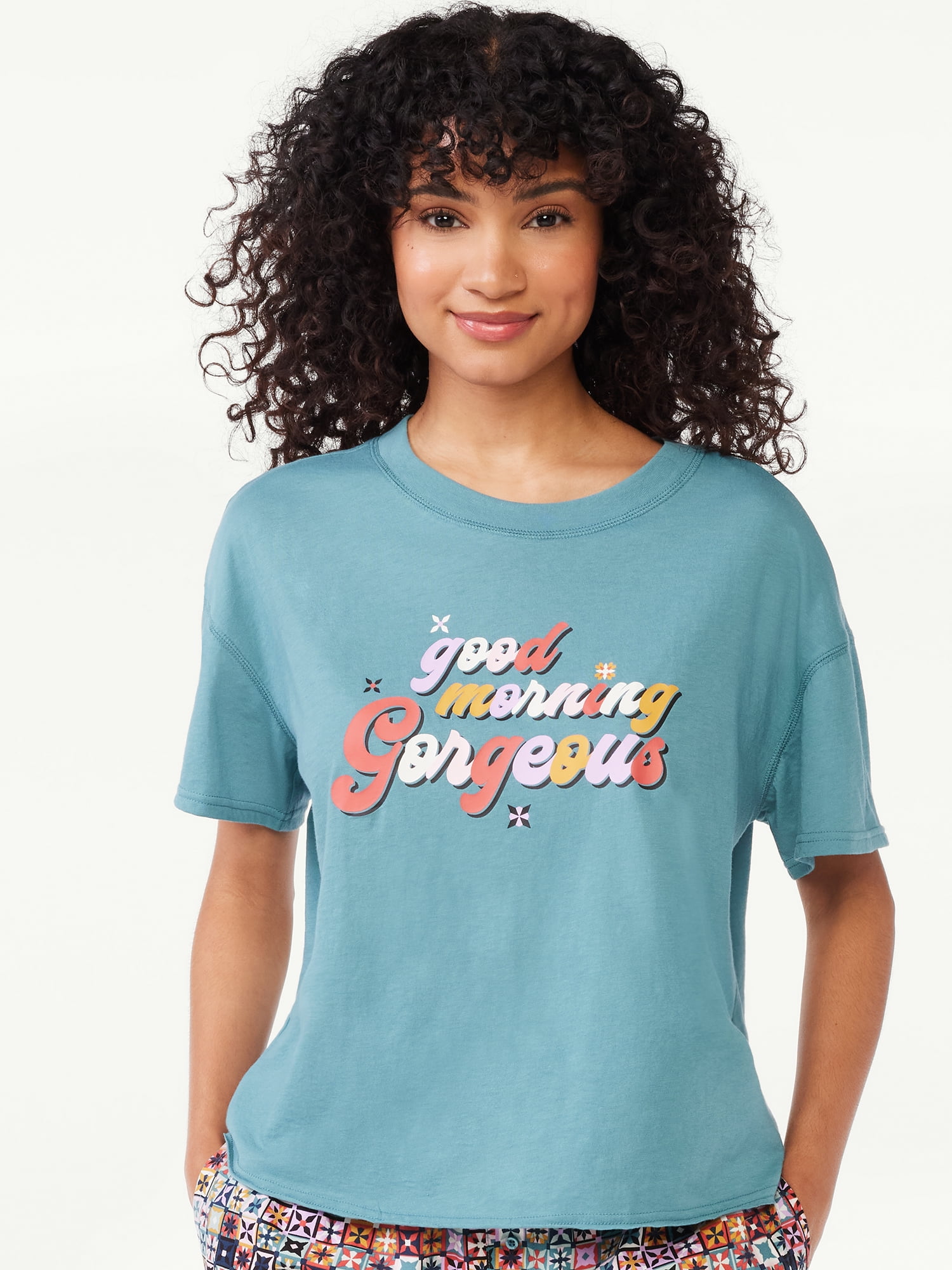 Find Your Perfect Joyspun Women's Graphic Sleep TShirt, Sizes S to 3X