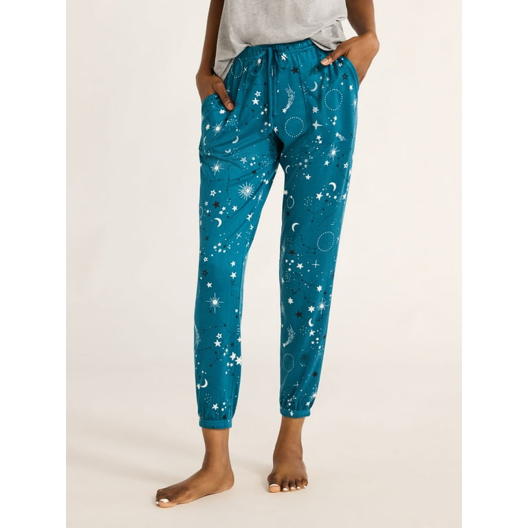 Joyspun Women s Hacci Knit Jogger Sleep Pants 29 Inseam Sizes XS to 3X