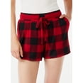 thumbnail image 1 of Joyspun Women's Hacci Knit Sleep Shorts, Sizes S to 3X, 1 of 3