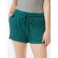 thumbnail image 1 of Joyspun Women's Hacci Knit Sleep Shorts, Sizes S to 3X, 1 of 3