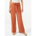 thumbnail image 1 of Joyspun Women's Hacci Knit Wide Leg Pajama Pants, Sizes S to 3X, 1 of 3