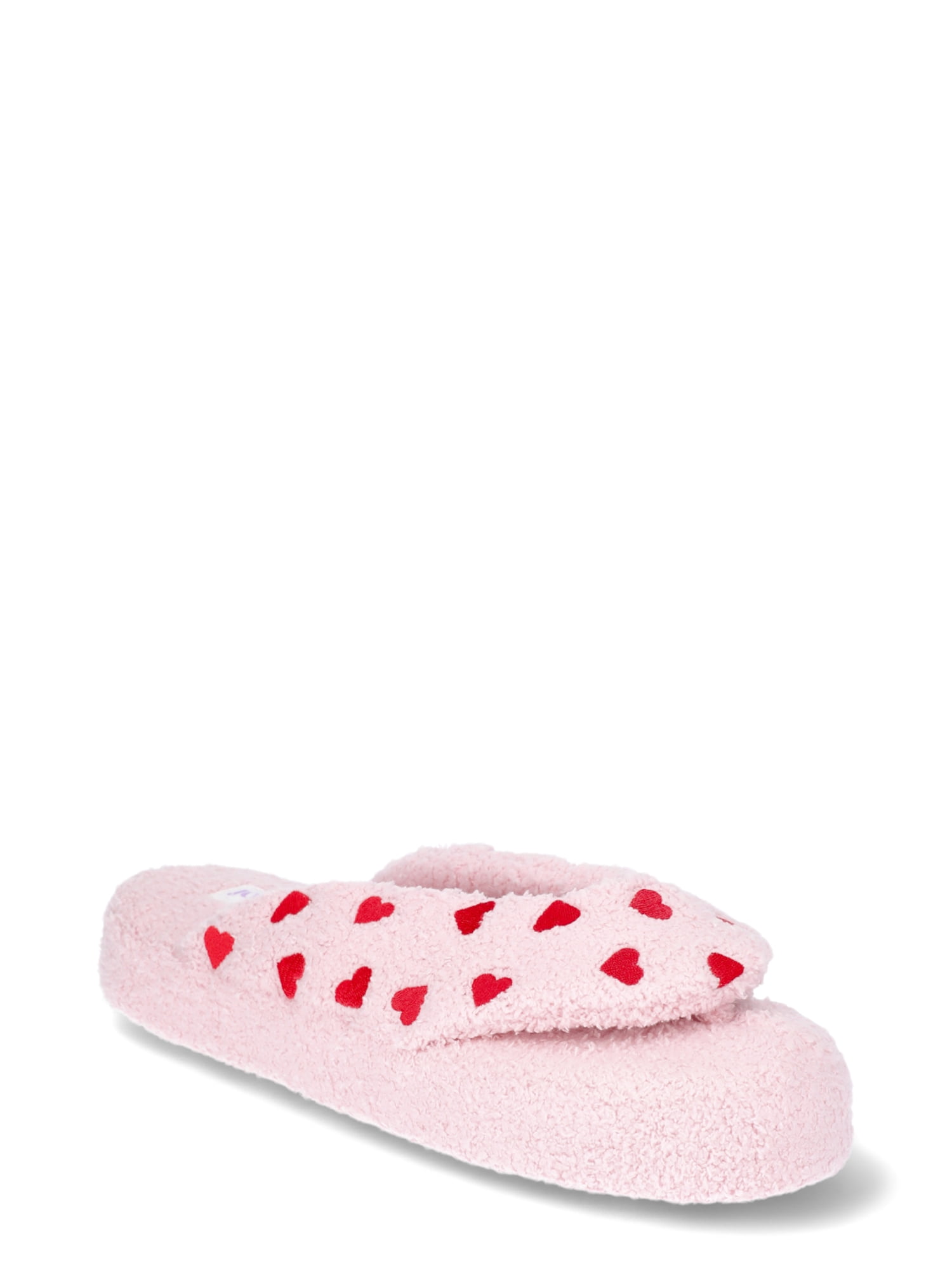 Joyspun Women's Heart Thong Slippers