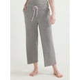 thumbnail image 1 of Joyspun Women's Knit Cropped Sleep Pants, Sizes S to 3X, 1 of 6