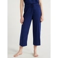 thumbnail image 1 of Joyspun Women's Knit Cropped Sleep Pants, Sizes S to 3X, 1 of 6