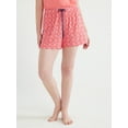 thumbnail image 1 of Joyspun Women's Knit Pull On Sleep Shorts, Sizes S to 3X, 1 of 7