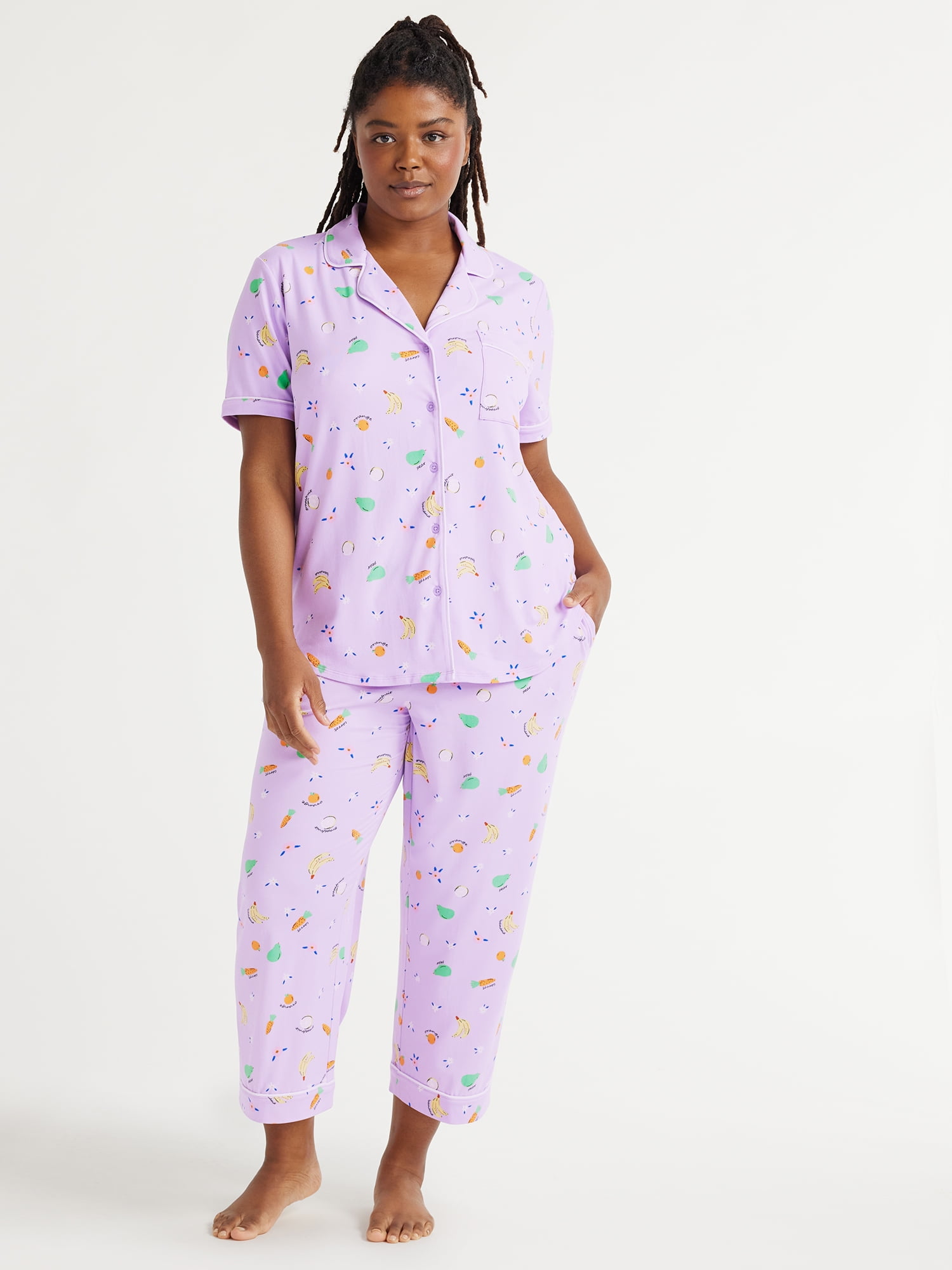 Capri pajama set deals