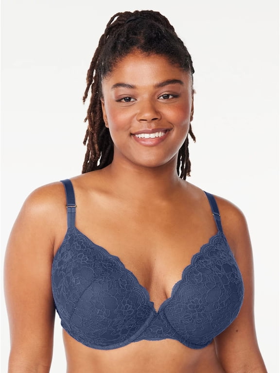 Women's Lace Push Up Bra, Sizes 34A-40D