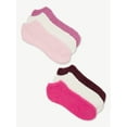 Joyspun Women's Low Cut Cozy Socks, 6Pack, Size 410