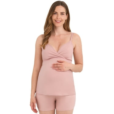 Joyspun Women's Maternity Crossover Nursing Cami, Sizes S-XXXL