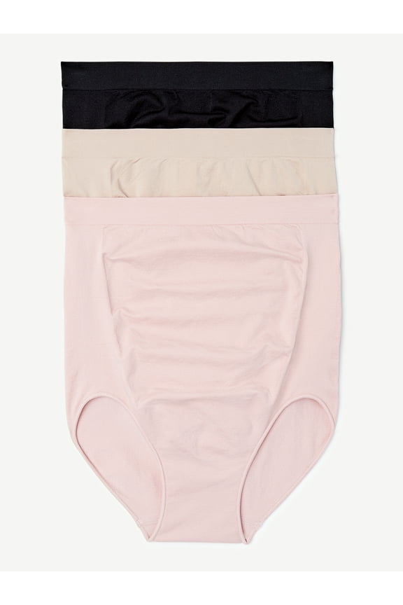 Women’s Maternity Over-the-Belly Seamless Underwear, 3-Pack, Sizes S-XXXL