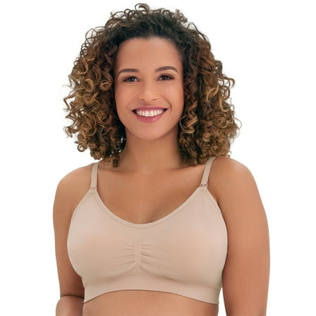 Joyspun Women’s Maternity Seamless Nursing/Pumping Bralette, Sizes S-XXXL