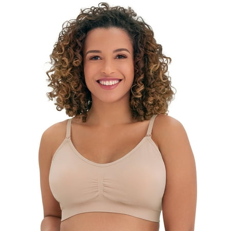 Joyspun Women’s Maternity Seamless Nursing/Pumping Bralette, Sizes S-XXXL