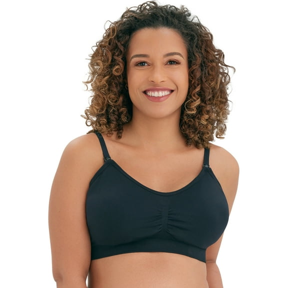Joyspun Women’s Maternity Seamless Nursing/Pumping Bralette, Sizes S-XXXL