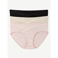 Joyspun Women's Maternity Under the Belly Underwear, 3Pack, Sizes S to