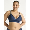 thumbnail image 1 of Joyspun Women's Micro and Lace Bralette, Sizes S-3XL, 1 of 4