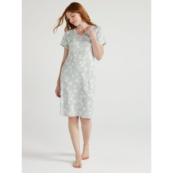 Joyspun Women's Midi Chemise , Sizes S to 3X