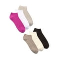 thumbnail image 1 of Joyspun Women’s No-Show Dress Socks, 6-Pack, Shoe Sizes 4-10, 1 of 8