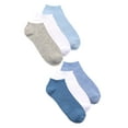 thumbnail image 1 of Joyspun Women’s No-Show Dress Socks, 6-Pack, Shoe Sizes 4-10, 1 of 8