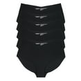 thumbnail image 1 of Joyspun Women's No Show Freecut Brief Panties, 5-Pack, Sizes XS-3XL, 1 of 5