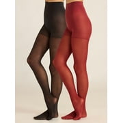 Joyspun Womens جوارب علوية غير شفافة للتحكم، عبوتين، مقاسات S-3XL
