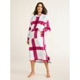 thumbnail image 1 of Joyspun Women's Oversized Hooded Plush Lounger, Size XS-3X, 1 of 5
