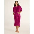 thumbnail image 1 of Joyspun Women's Oversized Hooded Plush Lounger, Size XS-3X, 1 of 5