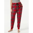 thumbnail image 1 of Joyspun Women's Plaid Cuff Sleep Pants, Sizes S to 3X, 1 of 3