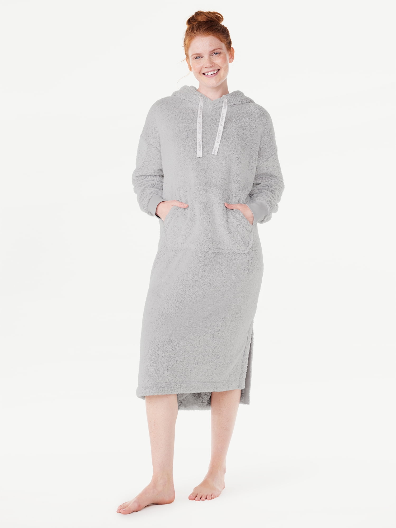 Joyspun Women’s Plush Lounger, Sizes XS to 3X