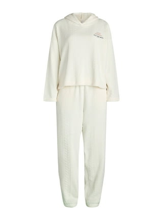 Shop Womens Pajamas Loungewear White Walmart