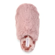 JOYSPUN Women's Plush Scuff Slippers