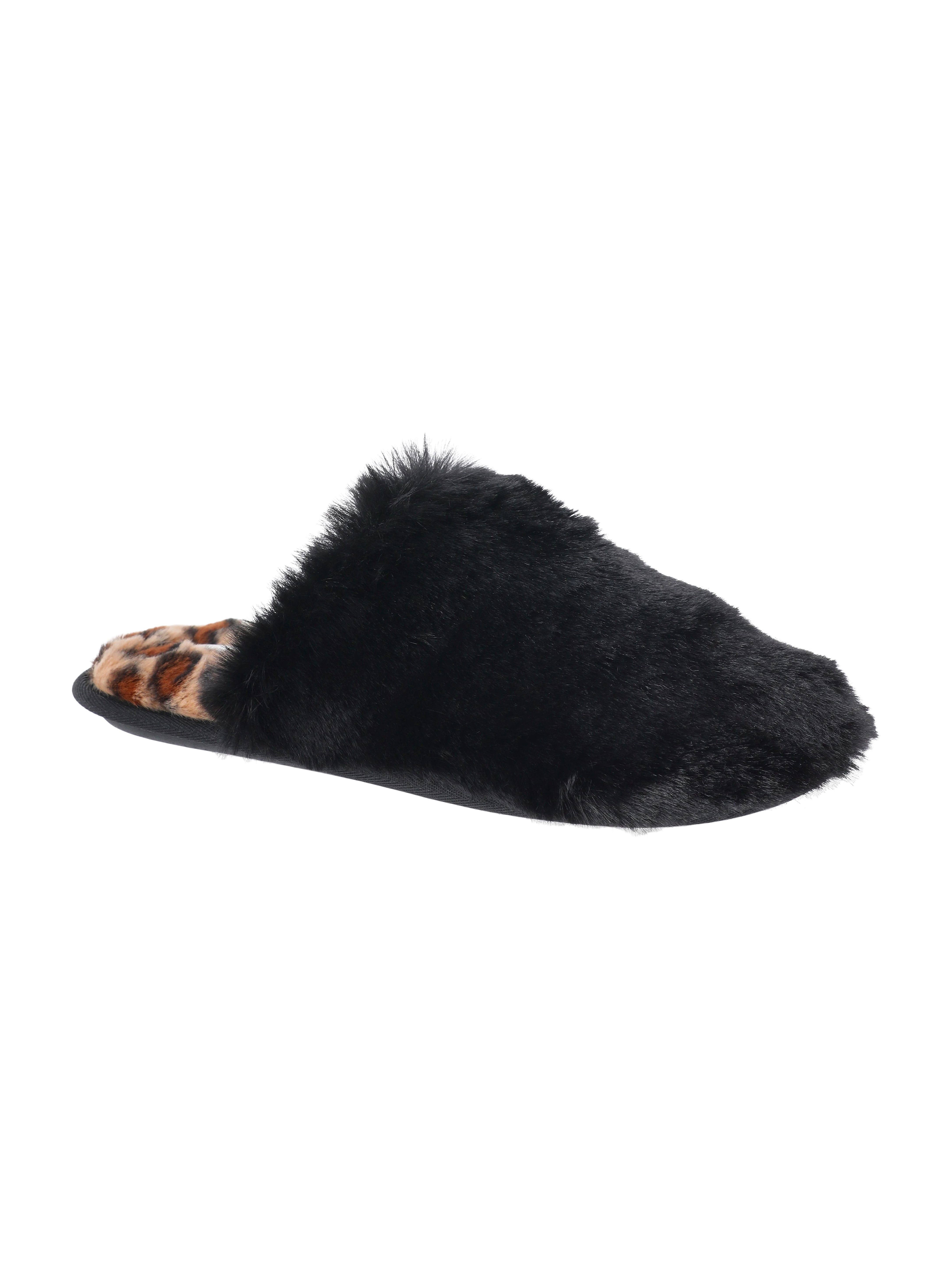 Joyspun Women's Plush Scuff Slippers