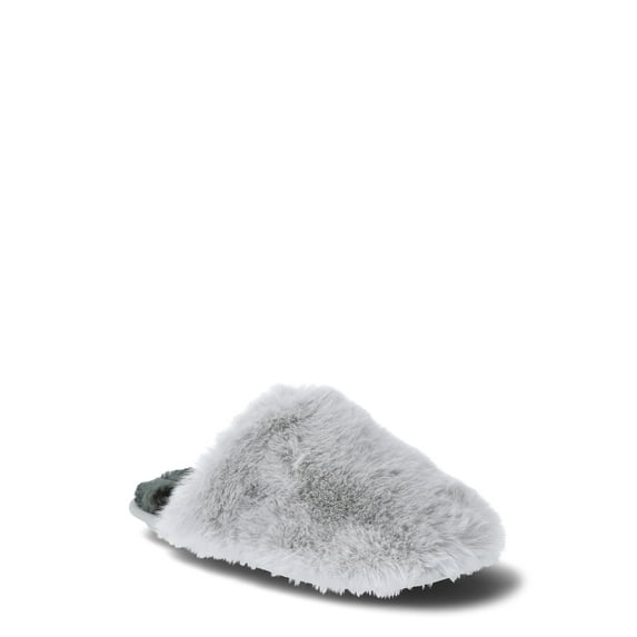 Joyspun Women's Plush Scuff Slippers