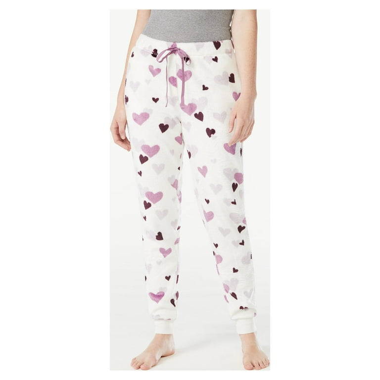 Joyspun Women's Plush Sleep Pants, Sizes S to 3X 