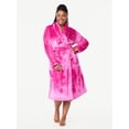 thumbnail image 1 of Joyspun Women's Plush Sleep Robe, Size S to 3X, 1 of 5