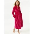 thumbnail image 1 of Joyspun Women’s Plush Sleep Robe, Sizes S to 3X, 1 of 3