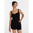 thumbnail image 1 of Joyspun Women's Pointelle Tank Top and Shorts Pajama Set, 2-Piece, Sizes XS-3X, 1 of 6