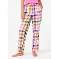 thumbnail image 1 of Joyspun Women's Print Flannel Sleep Pants, Sizes XS to 3X, 1 of 6
