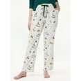 thumbnail image 1 of Joyspun Women's Print Flannel Sleep Pants, Sizes XS to 3X, 1 of 6