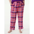 thumbnail image 1 of Joyspun Women's Print Flannel Sleep Pants, Sizes XS to 3X, 1 of 6
