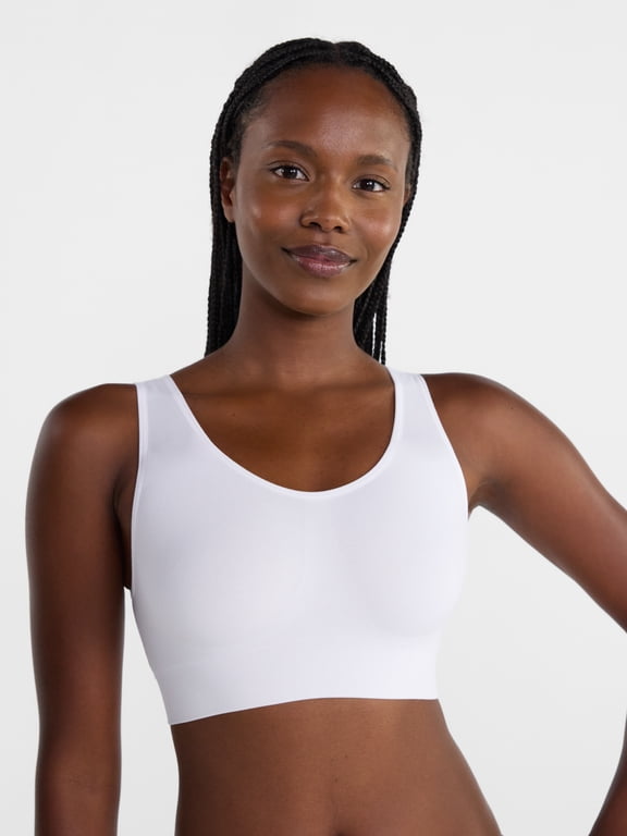 Women's Pullover Comfort Bralette, Removable Padding, Sizes S-XXXL