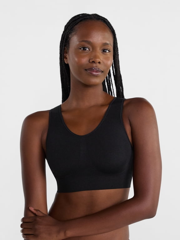 Women's Pullover Comfort Bralette, Removable Padding, Sizes S-XXXL