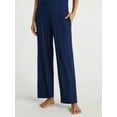 thumbnail image 1 of Joyspun Women's Ribbed Knit Pull On Sleep Pants, Sizes S to 3X, 1 of 6
