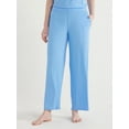 thumbnail image 1 of Joyspun Women's Ribbed Knit Pull On Sleep Pants, Sizes S to 3X, 1 of 6