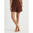 thumbnail image 1 of Joyspun Women's Ribbed Knit Pull On Sleep Shorts, Sizes S to 3X, 1 of 6