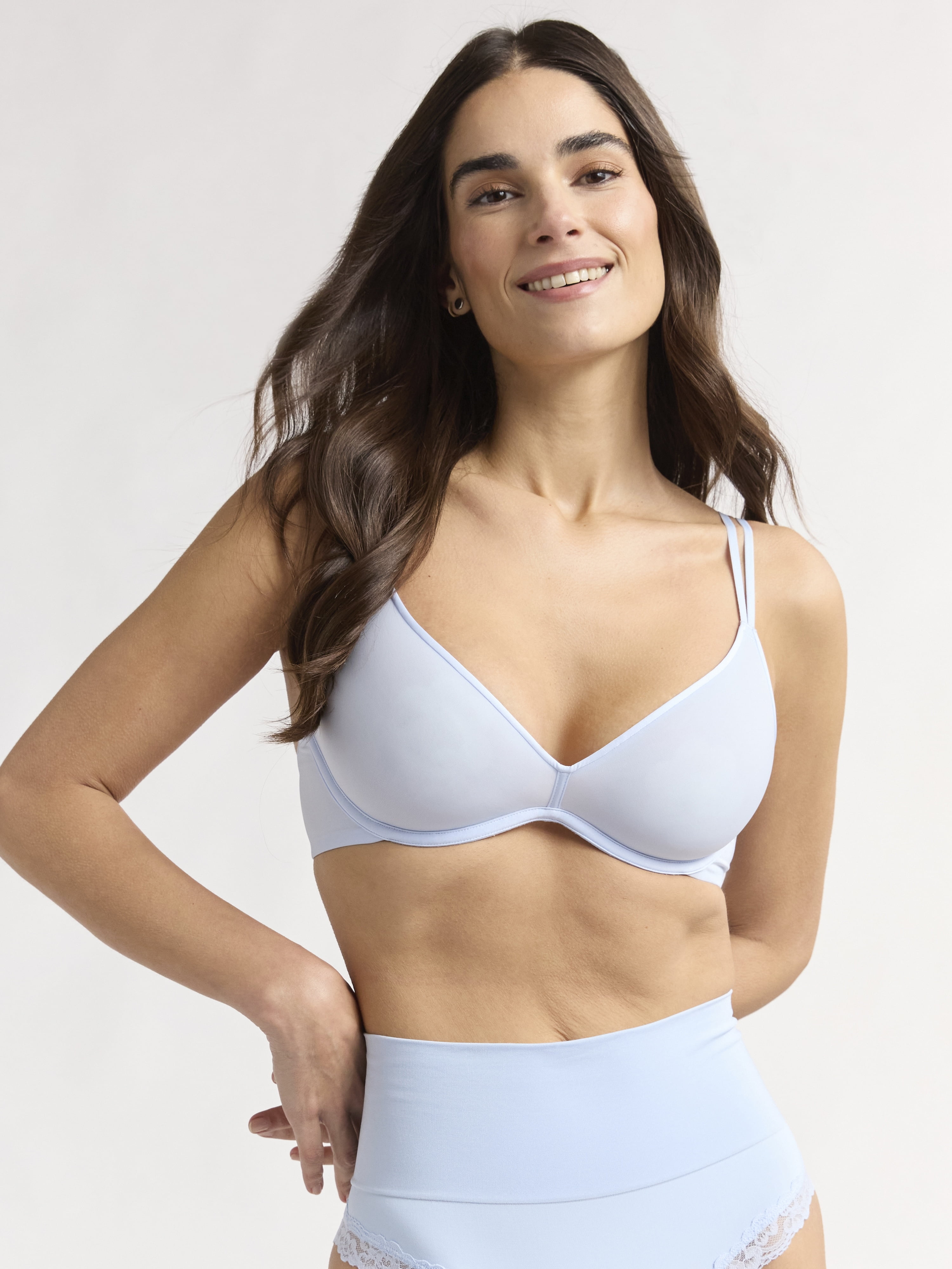 Joyspun Women's Scoop Spacer Bra, Sizes 34B-40C