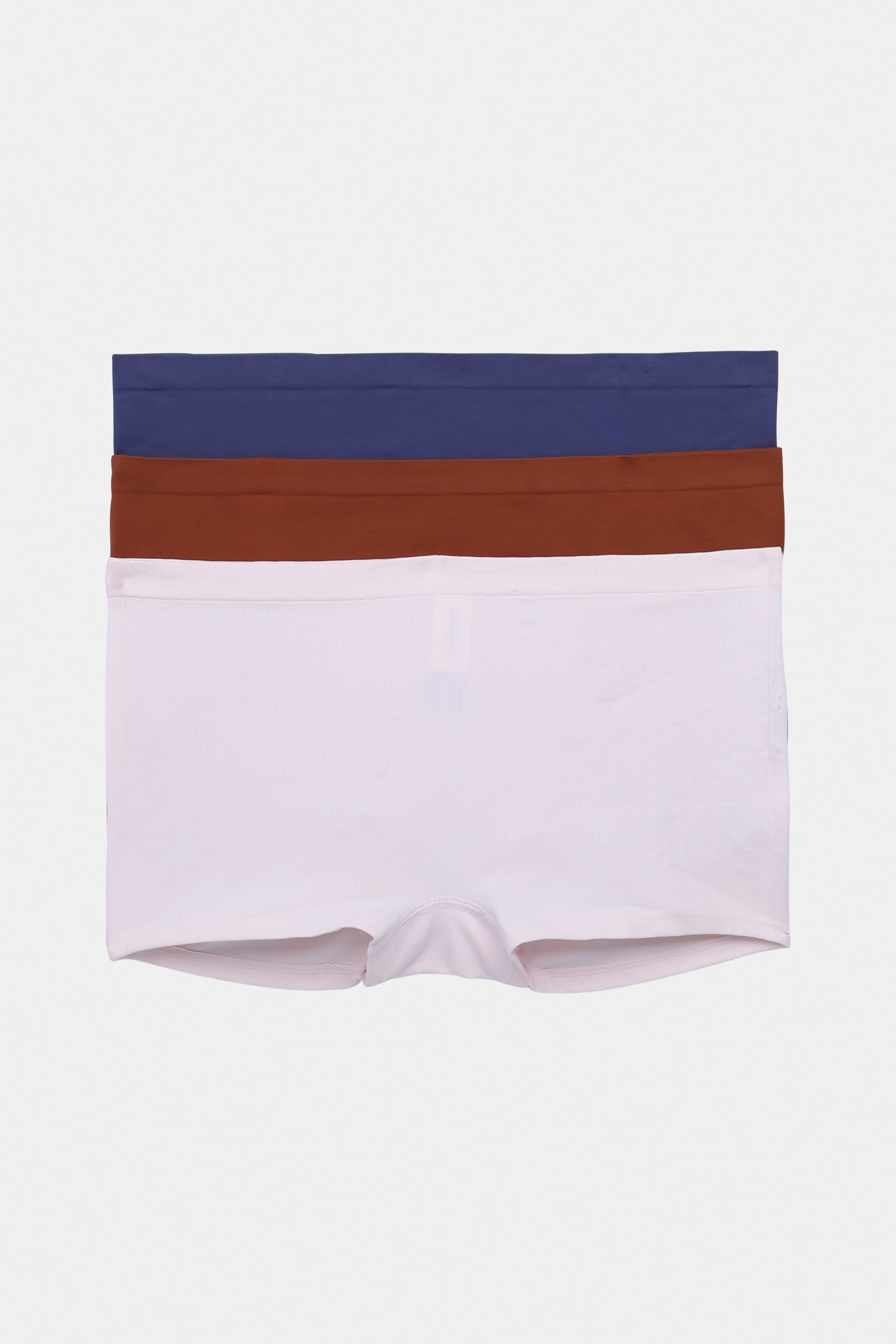 Joyspun Women's Seamless Boyshort Panties, 3-Pack, Sizes XS to 3XL